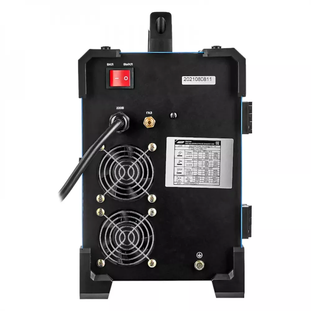 ПТК МАСТЕР MIG 200 DOUBLE PULSE SYNERGY D99 инверторный сварочный полуавтомат 005.100.273