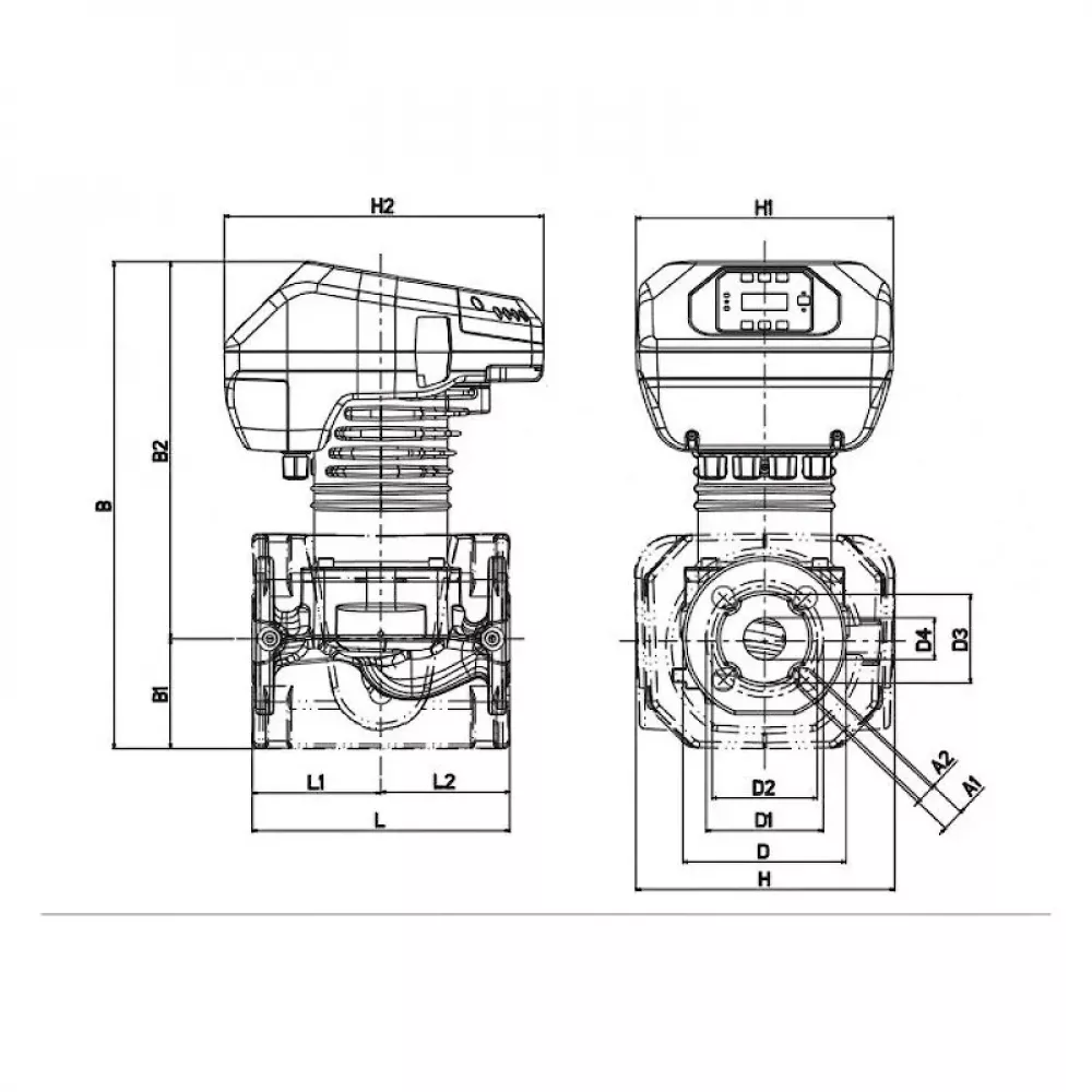 Насос циркуляционный промышленный DAB EVOPLUS B 150/250.40 M, 60150968