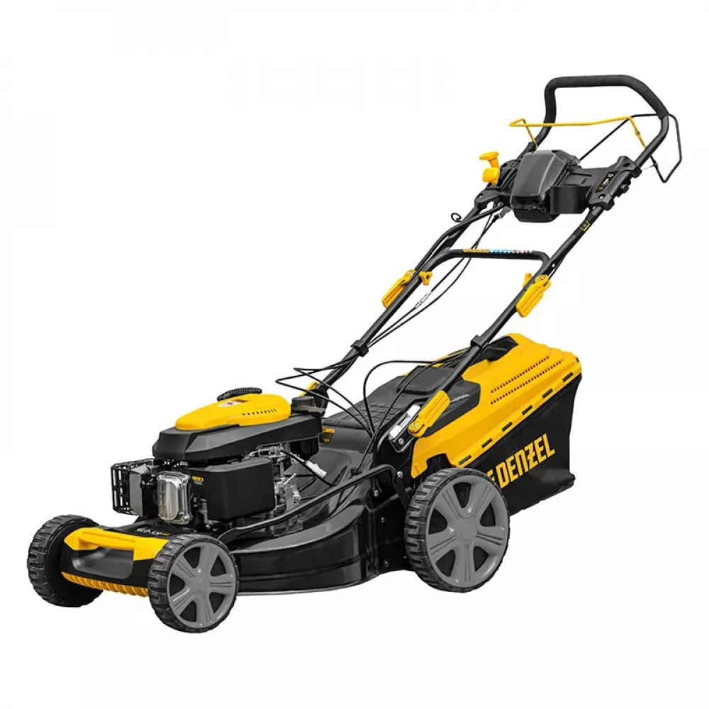 DENZEL GLD-520SP-VE газонокосилка бензиновая 196 см3, ширина 52 см, электрический старт 58806