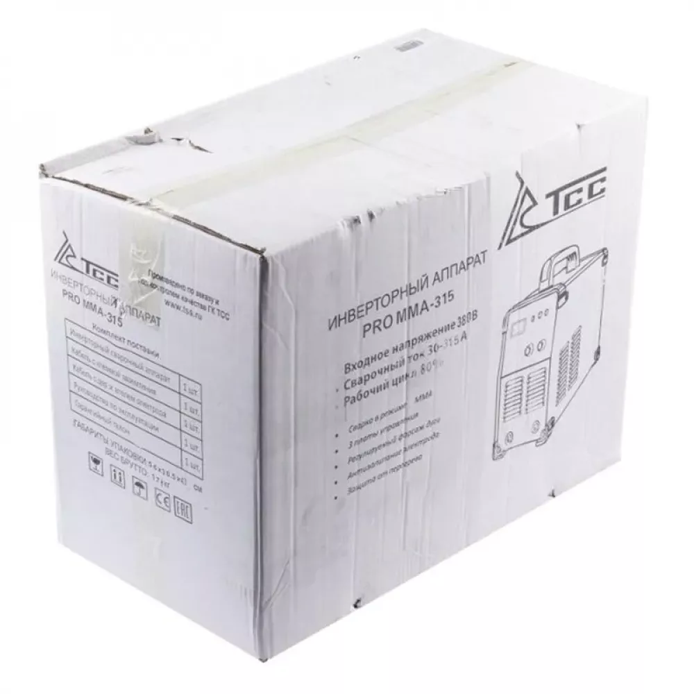 ТСС PRO MMA-315 сварочный инвертор 067129