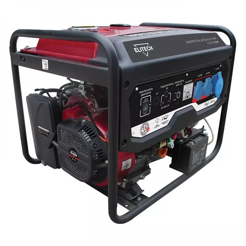 ELITECH СГБ 9500ЕАМ бензиновый генератор