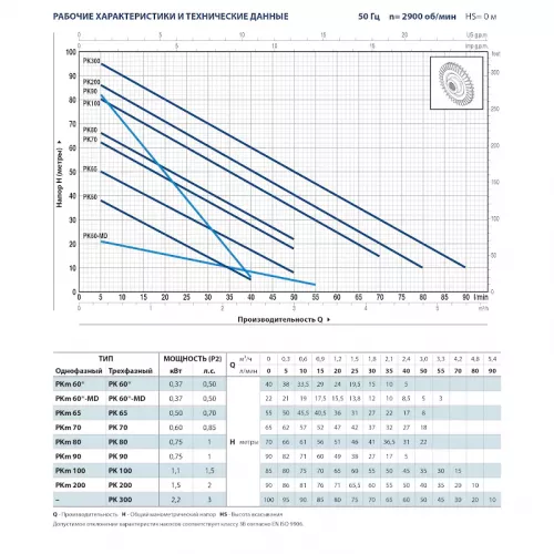 Насос вихревой Pedrollo PK 300, 41PT9317A