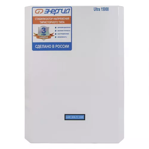 ЭНЕРГИЯ Ultra 15000 стабилизатор напряжения Е0101-0106