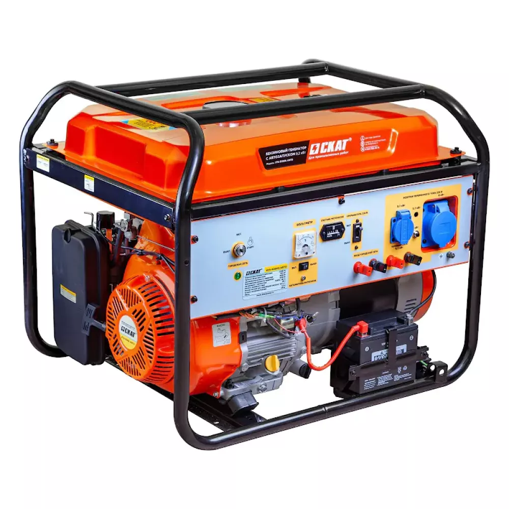 СКАТ УГБ-9200Е/АВТО бензиновый генератор
