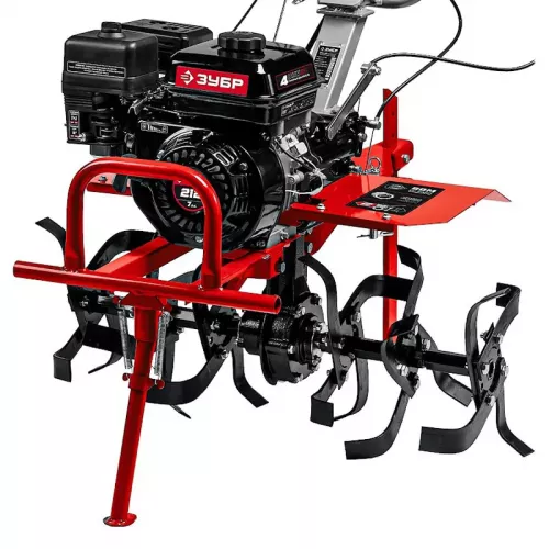 Мотоблок бензиновый с ВОМ ЗУБР МТШ-500