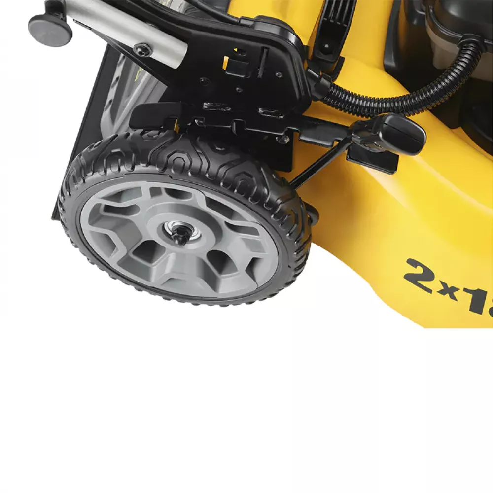 DeWalt DCMW564P2 аккумуляторная газонокосилка (2 x 5 Ач, ЗУ)