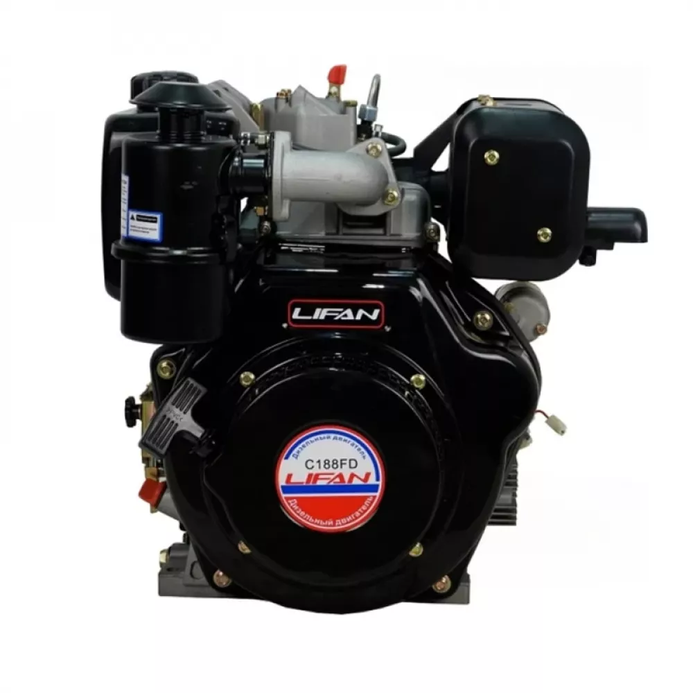 Lifan Diesel 188FD D25, 6A дизельный двигатель 00-00000231