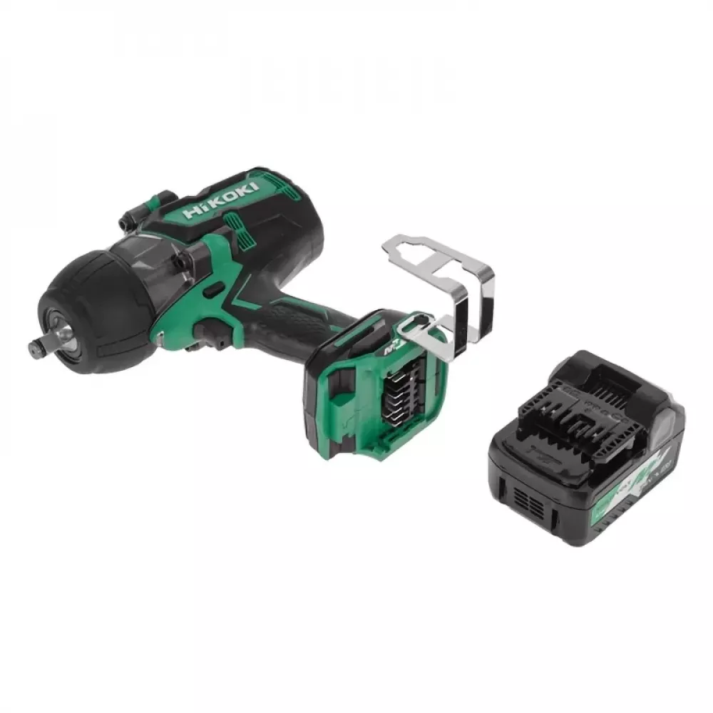 Hikoki WR36DB ударный аккумуляторный гайковерт (2 x 2.5 Ач, ЗУ) WR36DBRGZ