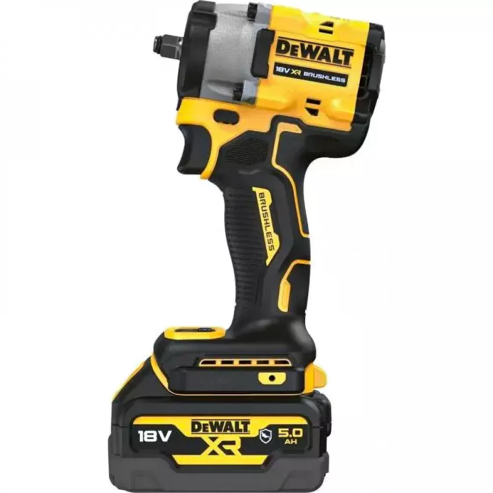 DeWalt DCF923P2G-QW аккумуляторный гайковёрт (2 x 5 Ач, ЗУ)