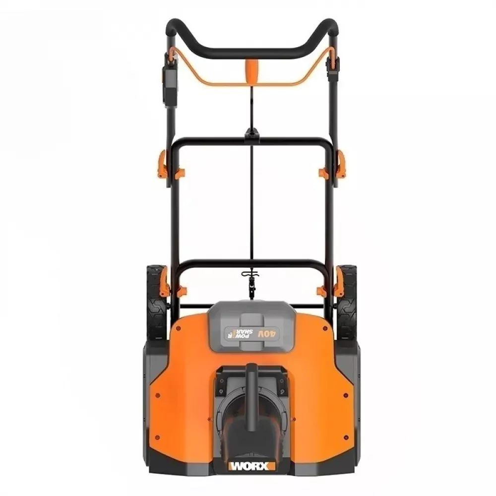 WORX WG471E аккумуляторный снегоуборщик (2 x 4 Ач, ЗУ)