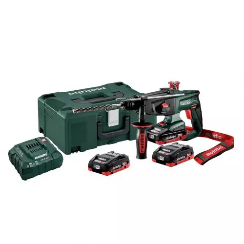 Metabo KHA 18 LTX перфоратор в кейсе 3 x 3 Ач, ЗУ 600210940