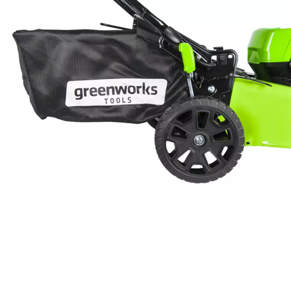 Greenworks GD60LM51HPK4 60V аккумуляторная газонокосилка (1 x 4 Ач, ЗУ) 2502707UB