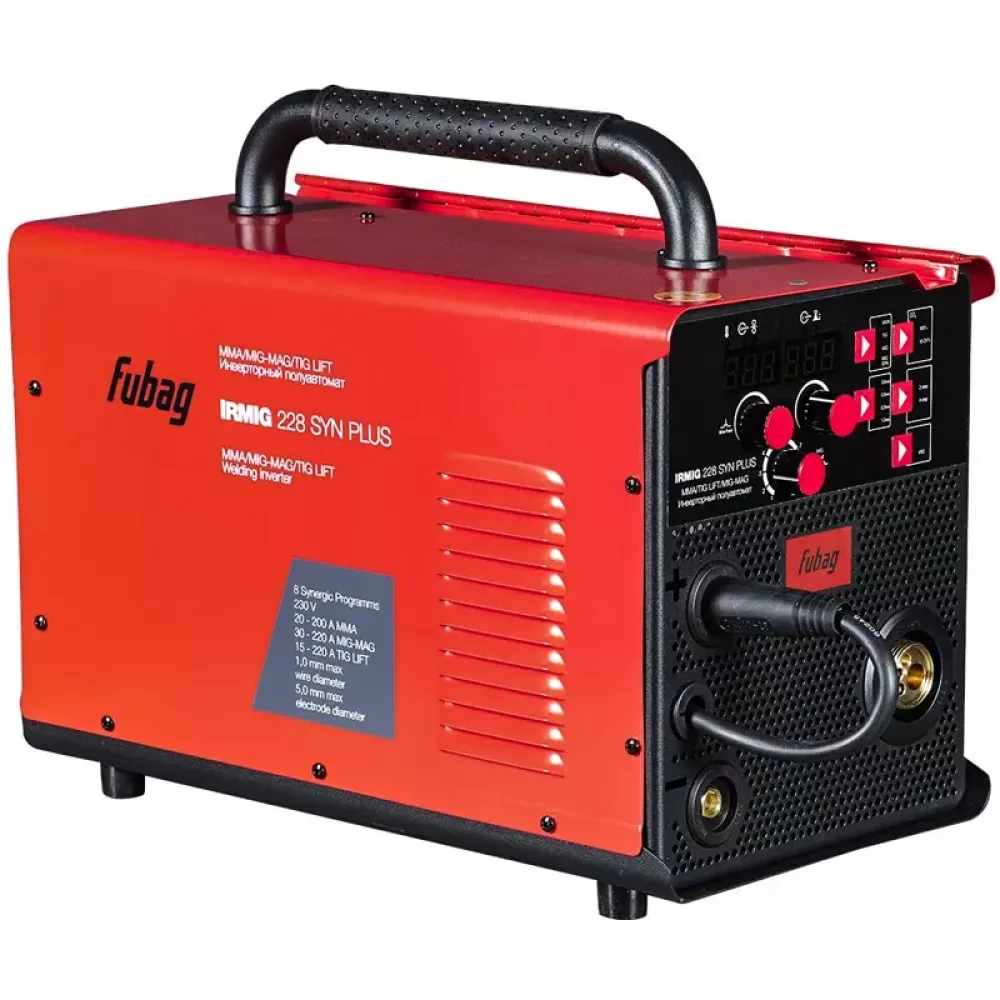 FUBAG IRMIG 228 SYN PLUS сварочный полуавтомат инверторный с горелкой FB 250 Ergo 41381.1