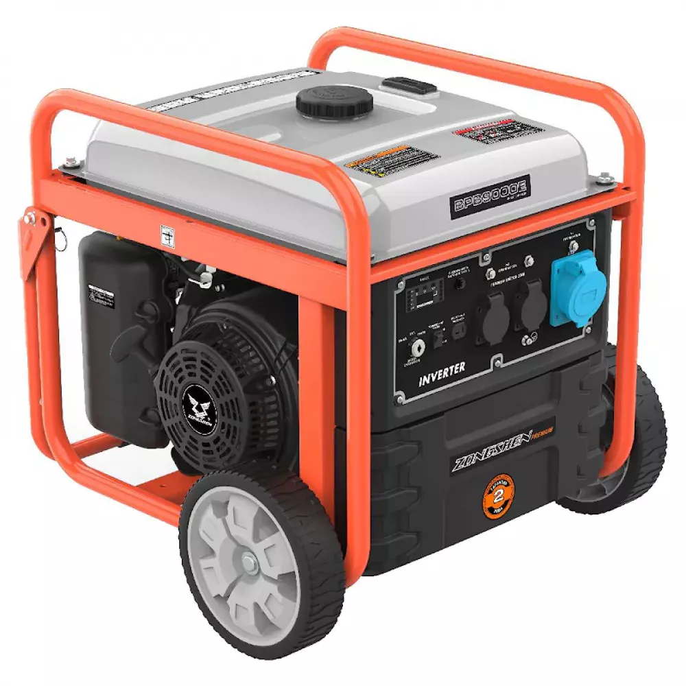 Zongshen BPB 9000 E генератор бензиновый инверторный 1T90DFB91