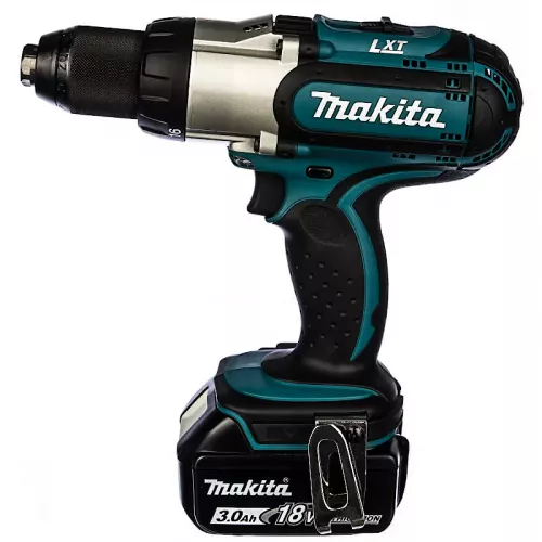 Makita DDF451RFE аккумуляторная дрель-шуруповерт (2 x 3 Ач, ЗУ)