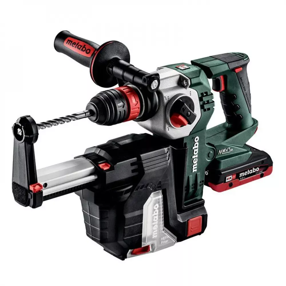 Metabo KHA 18 LTX BL 24 Quick Set ISA перфоратор в кейсе 1 x 5.5 Ач, 1 x 4 Ач, ЗУ 600211930