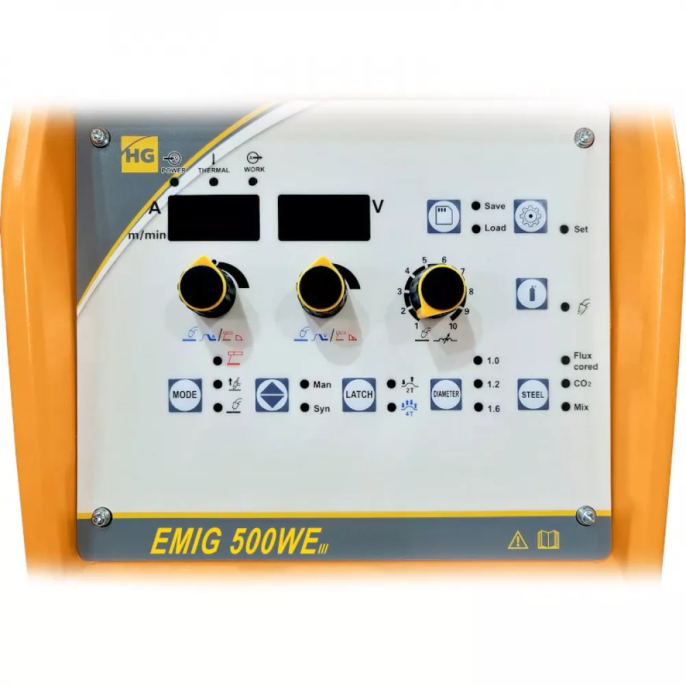 Hugong EMIG 500WE III сварочный полуавтомат (с БО и тележкой, без горелки и кабель-пакета) 040724