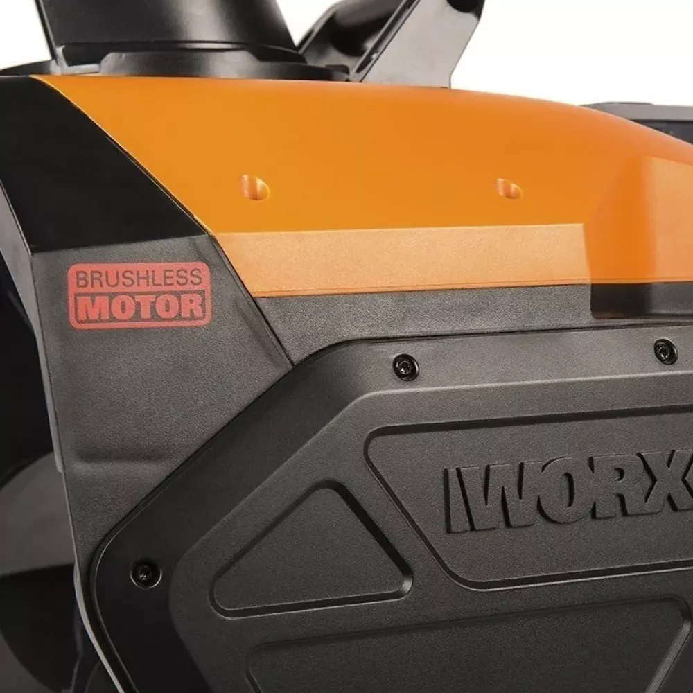 WORX WG471E аккумуляторный снегоуборщик (2 x 4 Ач, ЗУ)