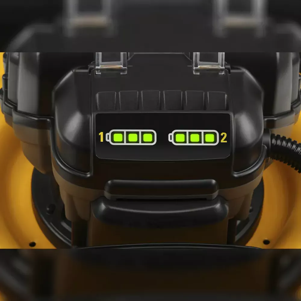DeWalt DCMW564P2 аккумуляторная газонокосилка (2 x 5 Ач, ЗУ)