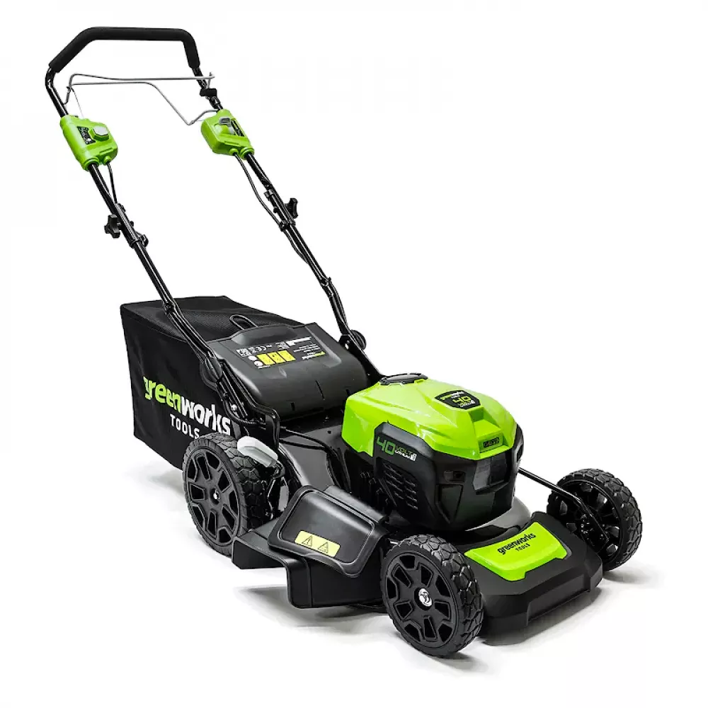 Greenworks GD40LM46SPK5 газонокосилка аккумуляторная (1 x 5 Ач, ЗУ) 2506807UG