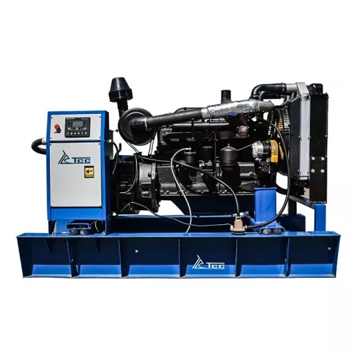 ТСС ММЗ 80 КВТ TMM 110TS промышленный газовый генератор 000801