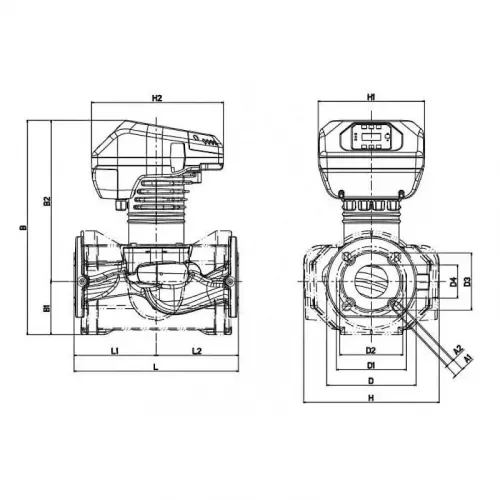 DAB EVOPLUS B 150/340.65 SAN M насос циркуляционный промышленный 60151179