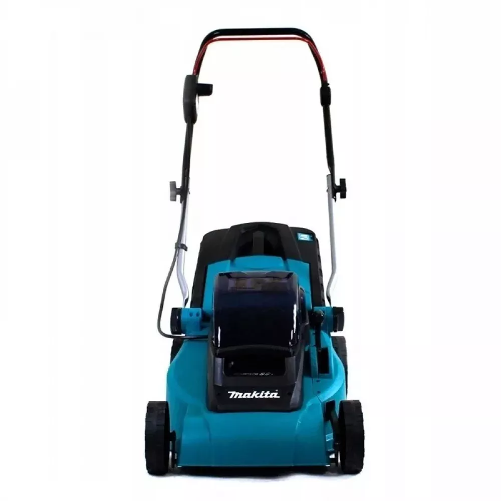 Makita DLM380PM2 аккумуляторная газонокосилка (2 x 4 Ач, ЗУ)