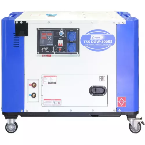 ТСС DGW-300ES дизельный сварочный генератор в кожухе 017457