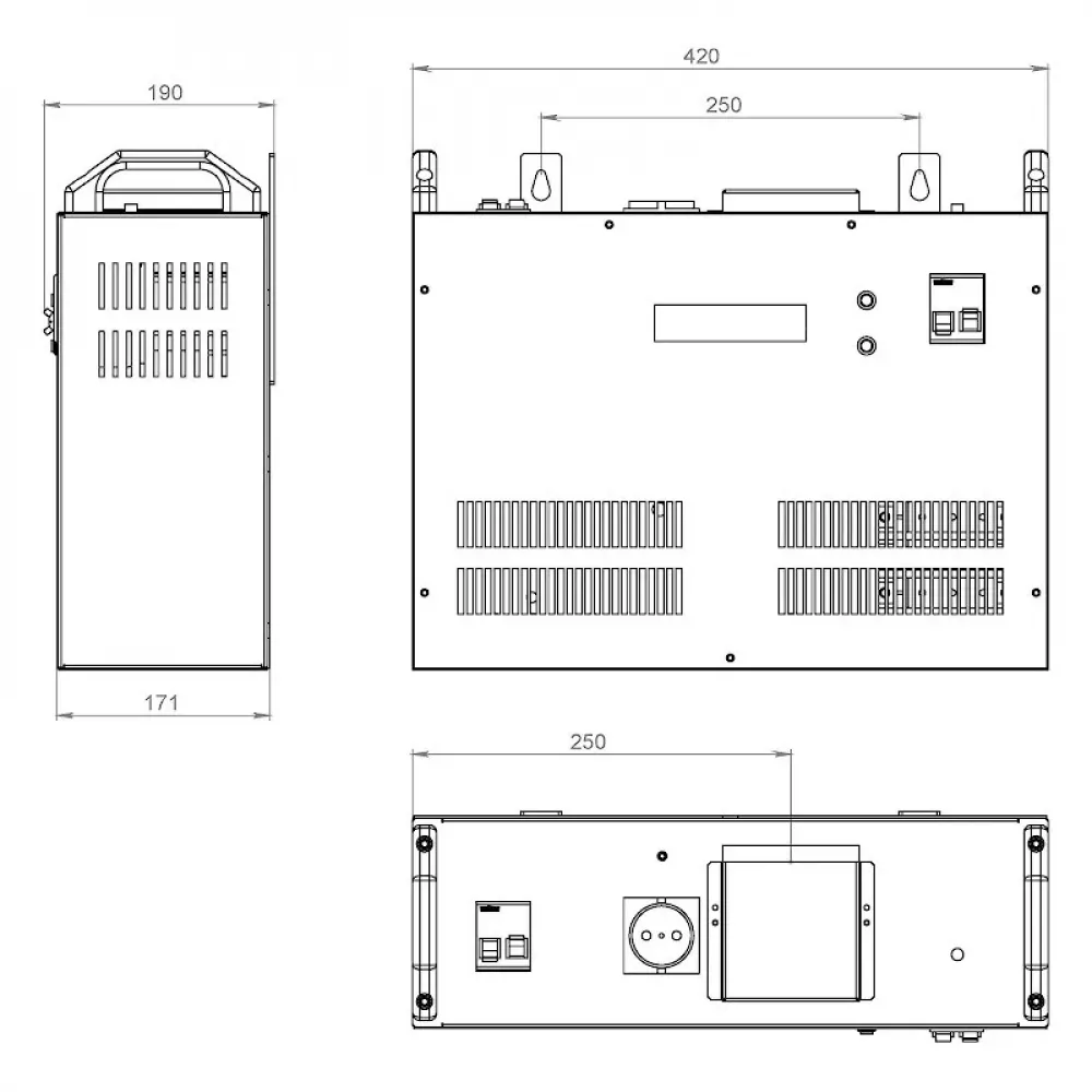 Volter СНПТО-14 ПТСШ однофазный стабилизатор напряжения