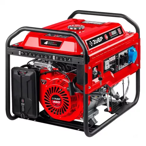 ЗУБР СБ-8000Е бензиновый генератор