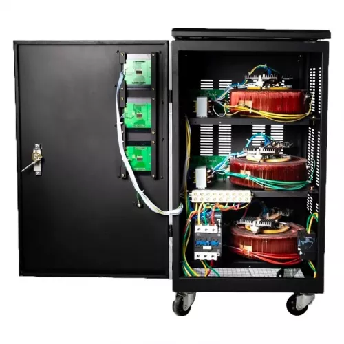 Ресанта АСН-20000/3-ЭМ трехфазный стабилизатор напряжения 63/4/6