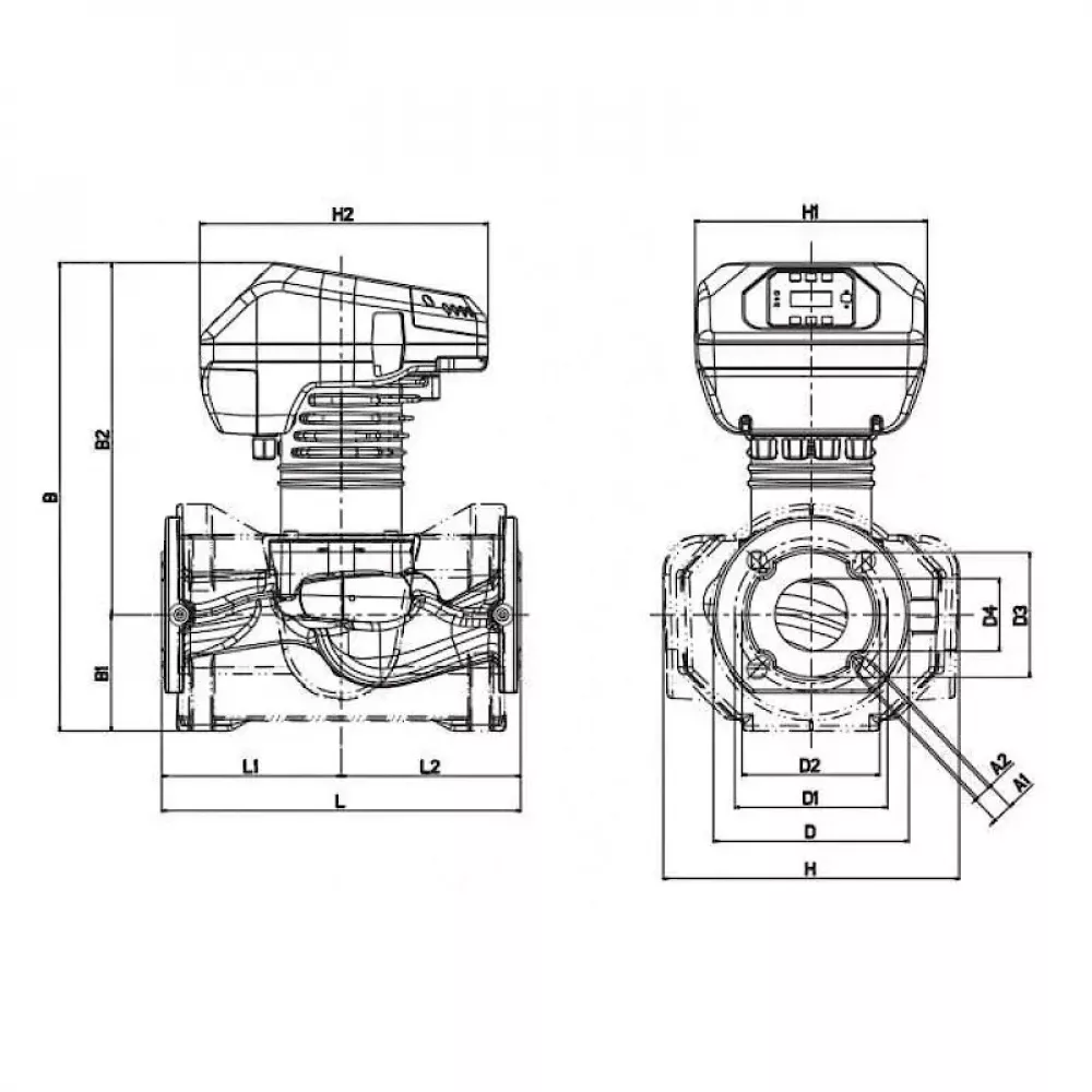 DAB EVOPLUS B 40/340.65 SAN M насос циркуляционный промышленный 60151172