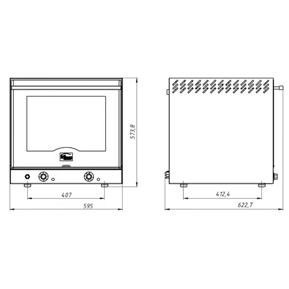 Печь конвекционная электрическая Grill Master ФЖШ/1 (22218)