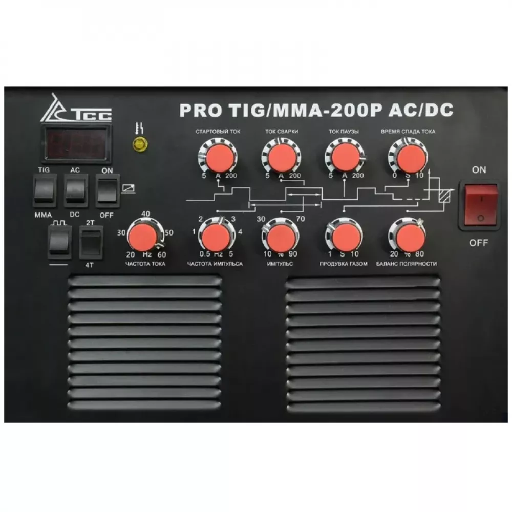 ТСС PRO TIG/MMA-200P AC/DC сварочный инвертор tig 067093