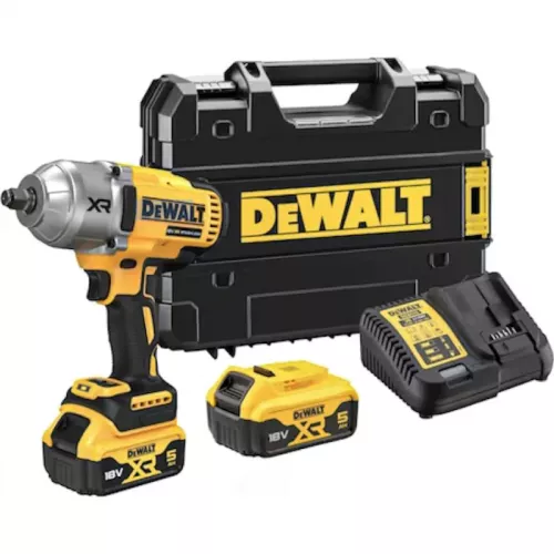DeWalt DCF900P2T-QW аккумуляторный ударный гайковёрт (1 x 5 Ач, ЗУ)