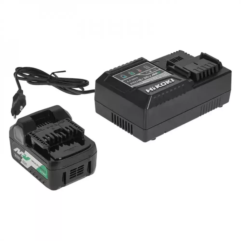 Hikoki WR36DA ударный аккумуляторный гайковерт (2 x 2.5 Ач, ЗУ) WR36DARGZ