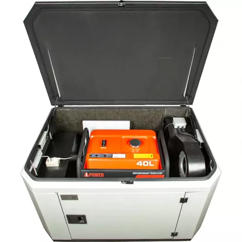 A-iPower A8000EAX бензиновый генератор в кожухе 1400SS RAL 7035 УТ-11182378