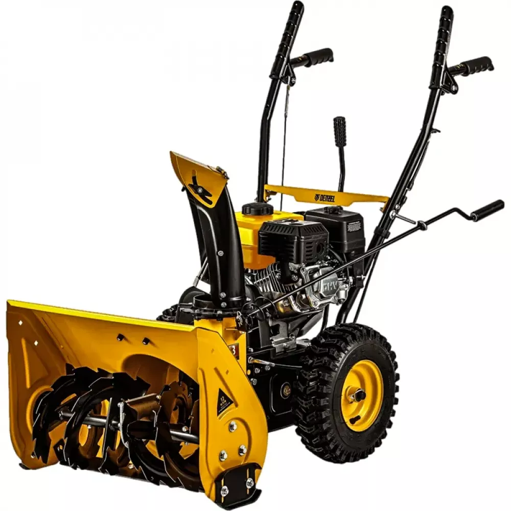 DENZEL SWB-600 снегоуборщик бензиновый со щеткой для подметания 97661