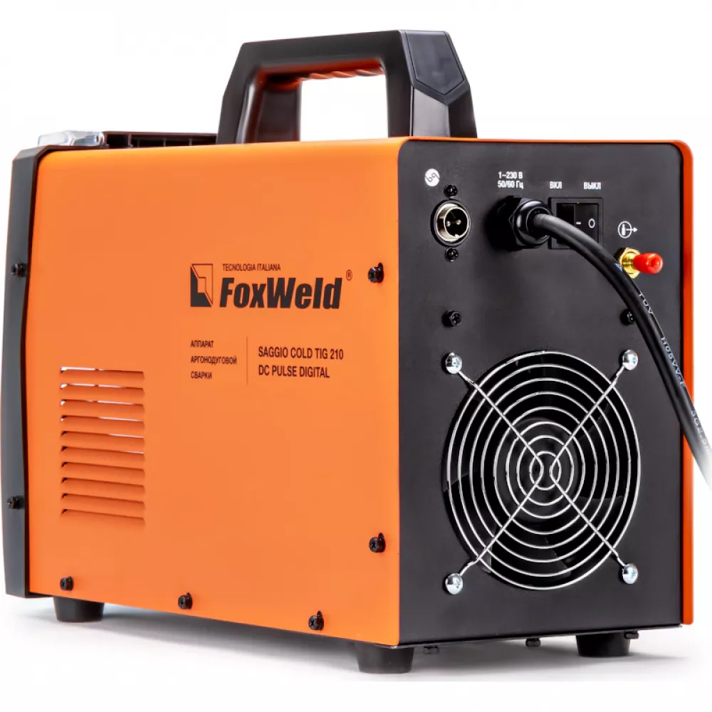 FoxWeld SAGGIO COLD TIG 210 DC PULSE DIGITAL аппарат аргонодуговой сварки 9250