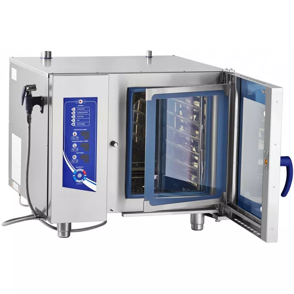 Пароконвектомат Abat ПКА 6-1/1ПМ2-01 (автоматическая мойка)