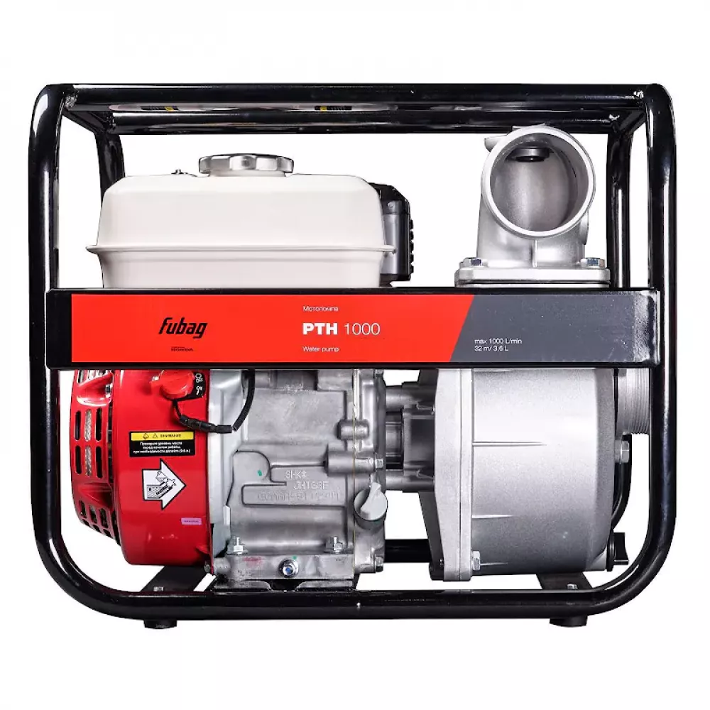 FUBAG PTH 1000 мотопомпа бензиновая для чистой воды 838262