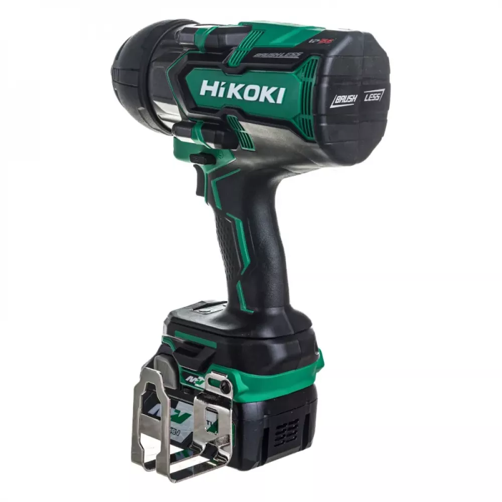 Hikoki WR36DA ударный аккумуляторный гайковерт (2 x 2.5 Ач, ЗУ) WR36DARGZ