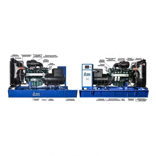 ТСС TDo 610MC промышленная дизельная электростанция 015103