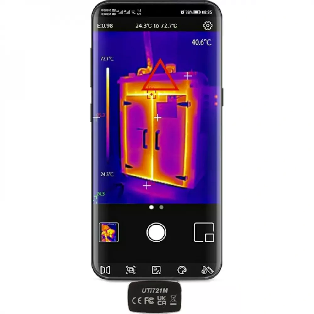 UNI-T UTi721M тепловизор портативный для смартфона