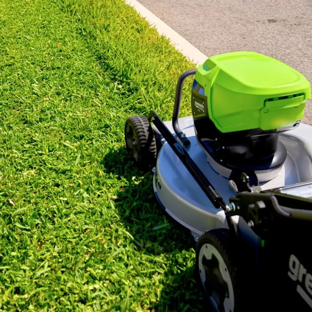 Greenworks LM221S газонокосилка аккумуляторная (без АКБ и ЗУ) 2519407