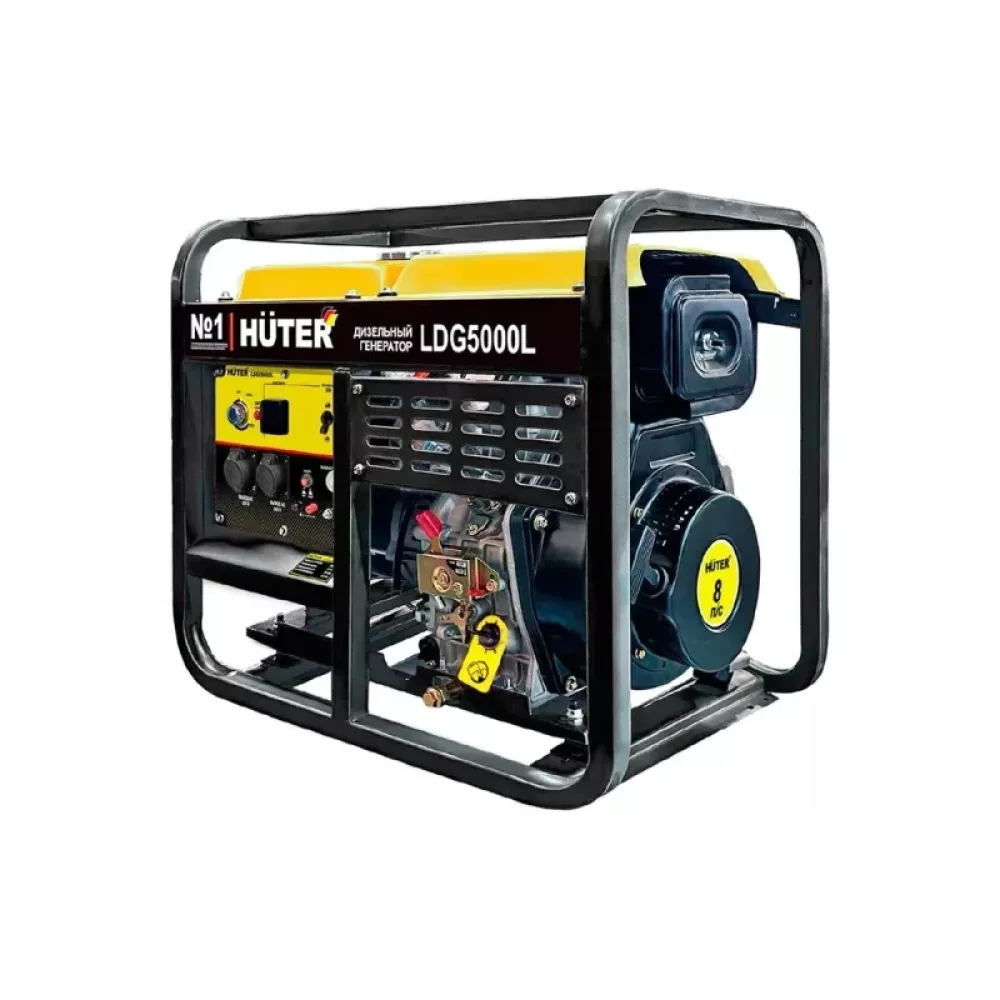 HUTER LDG 5000L электрогенератор дизельный 64/2/11