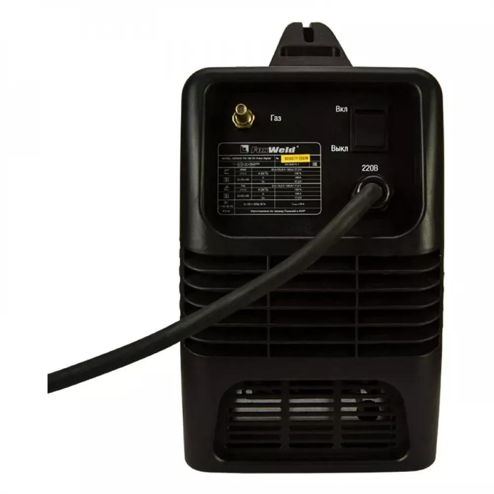 FoxWeld SAGGIO TIG 180 DC PULSE DIGITAL сварочный инвертор tig 6000