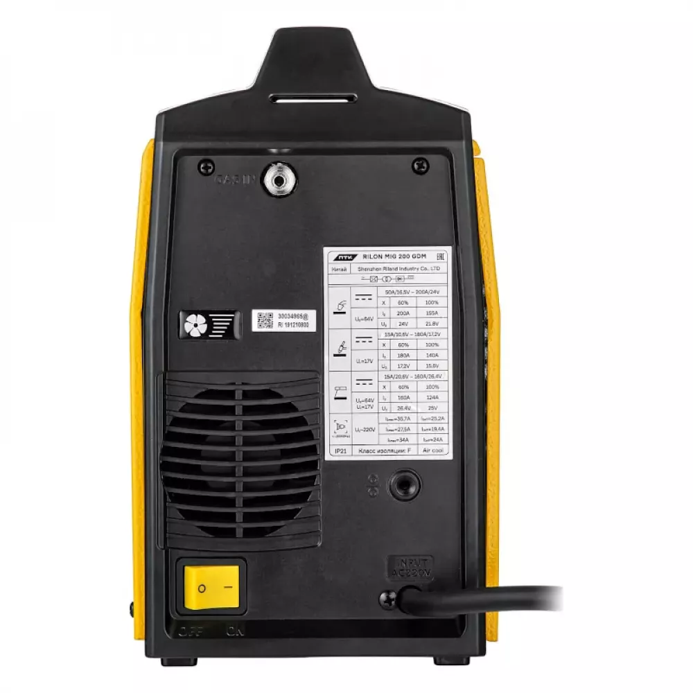 ПТК RILON MIG 200 GDM инверторный сварочный полуавтомат 005.300.279