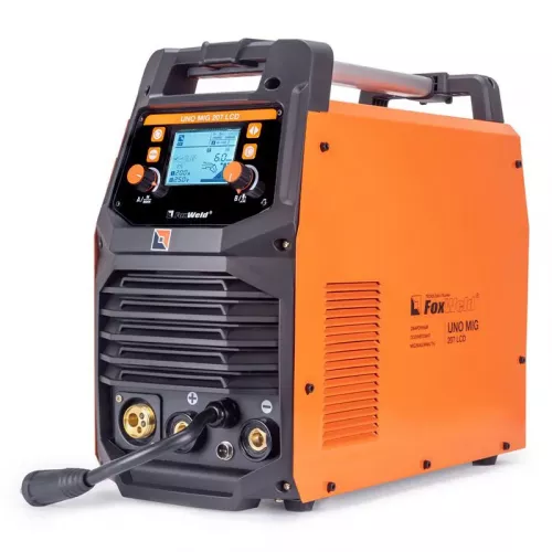 FoxWeld UNO MIG 207 LCD сварочный полуавтомат 8754