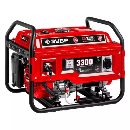 ЗУБР СБ-3300Е бензиновый генератор